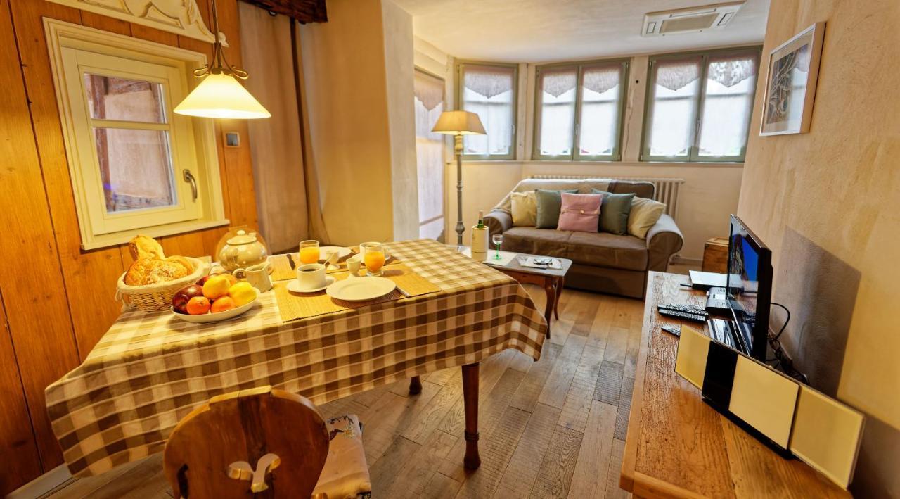 Apartamento Remparts De Riquewihr - Le Petit Loup Exterior foto